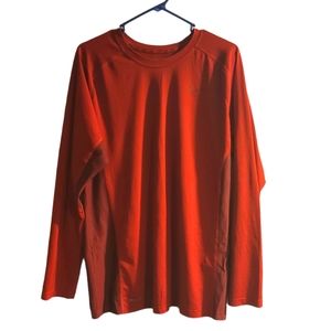 Nike Red Dri-Fit Long Sleeve Men's Shirt LG